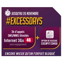 Dernières heures du forfait explosif de Virgin Mobile et début de la promo Galaxy S5 Mini à 1€