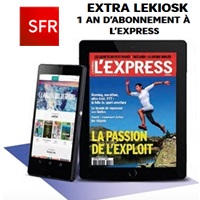 1 an d’abonnement à l’Express offert aux clients SFR détenteurs d’un forfait Power 5Go et plus !