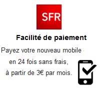 Nouveau chez SFR : Payez votre nouveau Smartphone en 24 fois sans frais avec les forfaits Starter, Power et Premium !