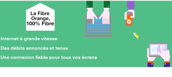 Orange Internet : remise exceptionnelle sur le raccordement au réseau Fibre