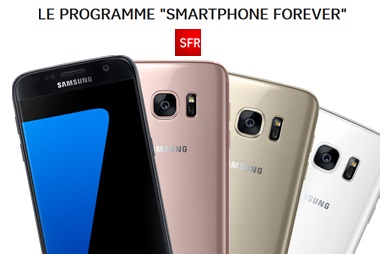 Nouveauté SFR : le programme Smartphone Forever, une offre de location de mobiles