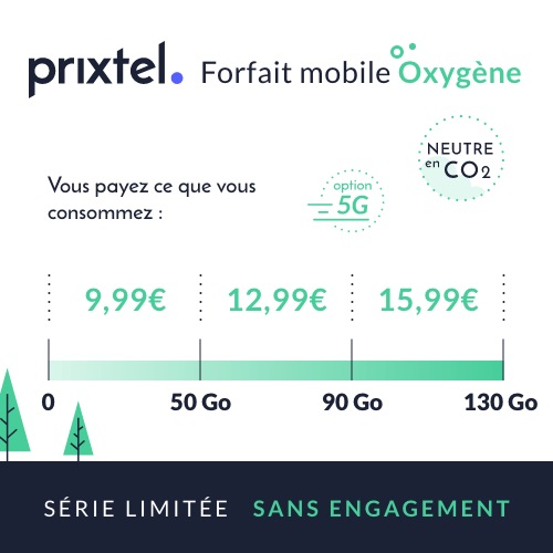 oxygène de prixtel forfait de noel