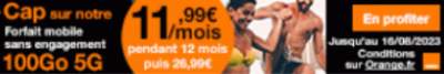 promo forfait Orange 100Go