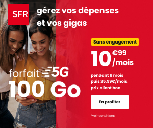 SFR forfait 100Go