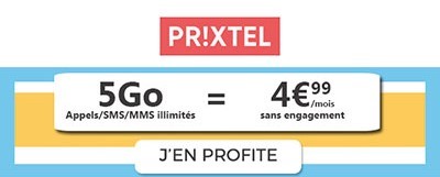 Forfait Prixtel 5Go