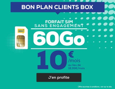 Forfait 60Go la poste mobile