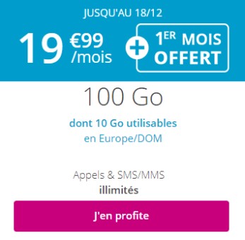 Forfait B&You 100Go
