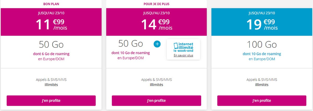 forfait mobile B&You de Bouygues Telecom 