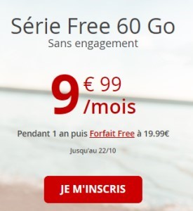 Forfait Free 60Go