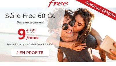 Forfait Free Mobile 60Go