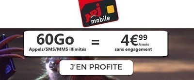 Forfait 60Go NRJ 