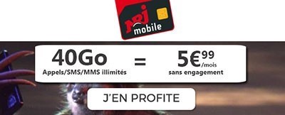 Forrfait 40Go NRJ Mobile