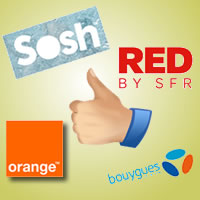 Sosh, Bouygues Télécom, Orange, Red de SFR : Les ventes flash et bons plans mobiles de la semaine !