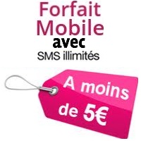 Comparez et choisissez votre forfait mobile avec sms illimités !