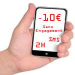 Les forfaits 2H avec SMS illimités à moins de 10€ par mois