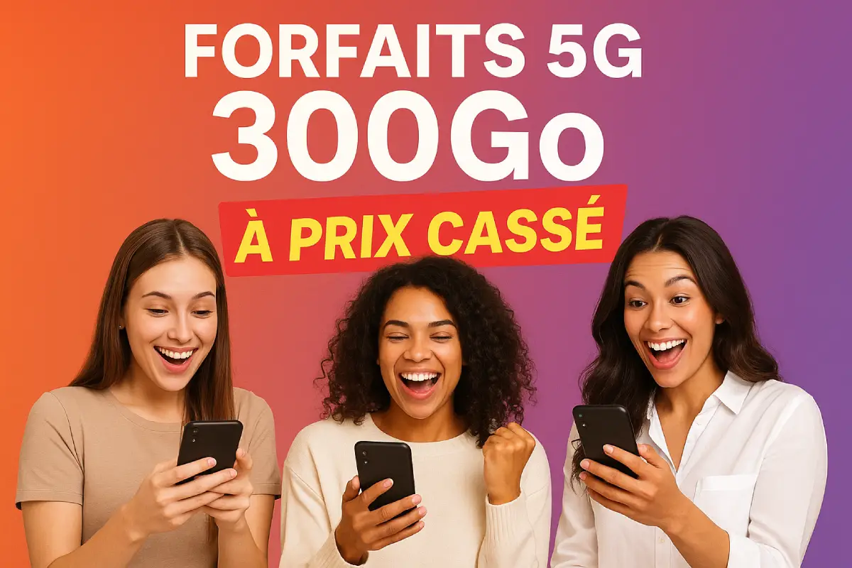 promo forfaits 5g 300go