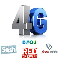 Forfait 4G : Free, Sosh,  B&You ou Red, lequel choisir ?