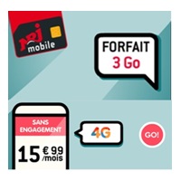 Le forfait illimité avec 3Go de data en 4G à 15,99€ dès le 23 février chez NRJ Mobile !