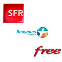 Bilan trimestriel pour les fournisseurs Internet SFR, Bouygues Telecom et Free