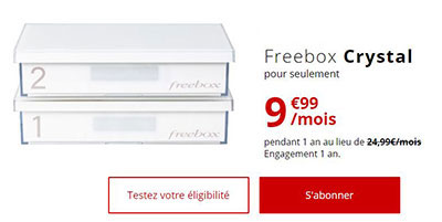 freebox crystal