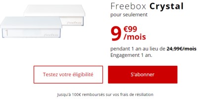 Forfait Freebox Crystal