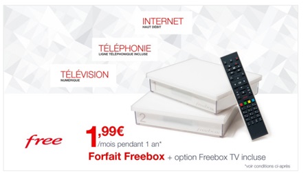 La Freebox Crystal à 1.99 euros en vente privée est prolongée jusqu'au 29 août 06h