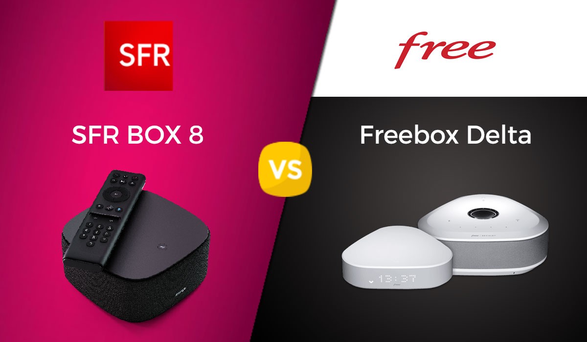 BOX 8 SFR vs Freebox Delta : le (bref) comparatif !