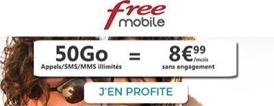 Free Mobile 50Go