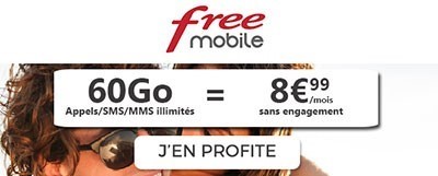 Forfait Free 60Go