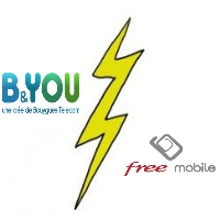 La guerre reprend dès aujourd’hui entre Free Mobile et B&You