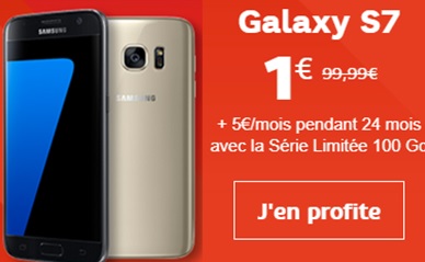 Bons plans : Samsung Galaxy S7 ou  Huawei P10 à 1 euro chez SFR (dernières heures)