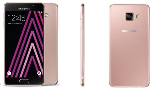 Nouveauté SFR : Le Samsung Galaxy A3 2016 débarque en rose 