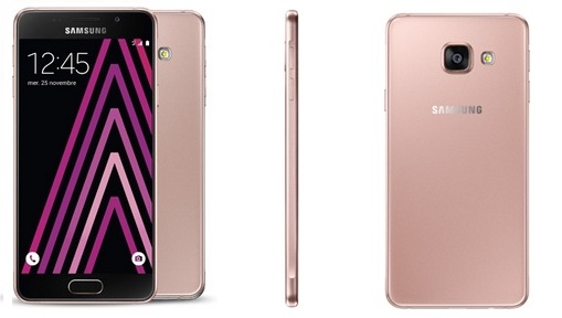 Nouveauté SFR : Le Samsung Galaxy A3 2016 débarque en rose 