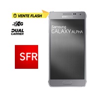 Dernières heures pour profiter de la vente flash sur le Samsung Galaxy Alpha chez SFR !