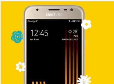 Le Samsung Galaxy J3 2017 en promo
