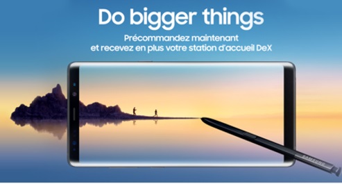 Le Samsung Galaxy Note 8 est disponible en précommande chez Free Mobile
