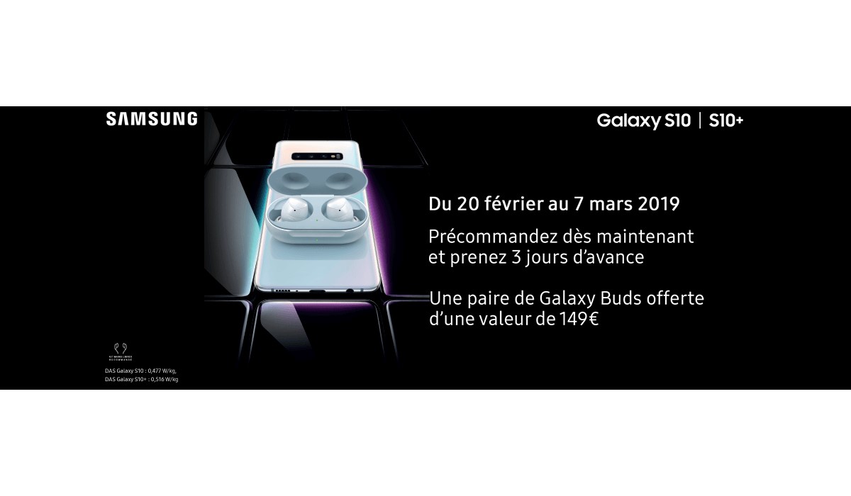 Samsung Galaxy S10 : Quel est son prix avec un forfait Orange, Bouygues Telecom ou SFR ?