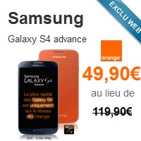 Le Samsung Galaxy S4 Advance en bon plan de noël chez Orange !