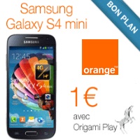 Bon plan Smartphone 4G : Le Galaxy S4 Mini en promotion chez Orange !
