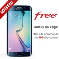 Free Mobile vous propose le Samsung Galaxy S6 Edge à 99€ à la commande !