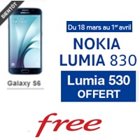 Free Mobile : Le Nokia Lumia 530 offert, le Samsung Galaxy S6 bientôt disponible !