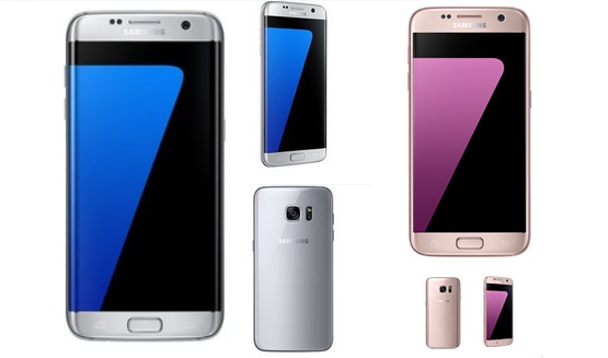 Samsung Galaxy S7 ou S7 Edge en couleur argent en exclusivité Orange ou Sosh, et bientôt en rose