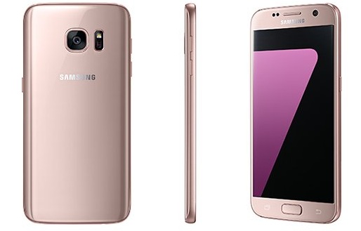 Samsung annonce une version or rose du Galaxy S7