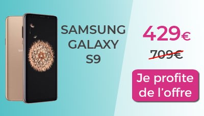 Galaxy S9 promo Bouygues Telecom
