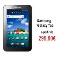 SFR lance les forfaits 3G dédiés à la Samsung Galaxy Tab