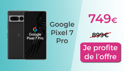 Remise de 17 % sur le Google Pixel 7 Pro