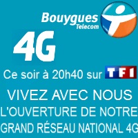 Jour J : Lancement officiel de la 4G  chez Bouygues Telecom !