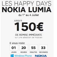 Connaissez-vous les Happy Days Nokia Lumia de SFR ? C'est maintenant !