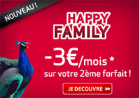 Découvrez l’avantage Happy Family chez Virgin Mobile 