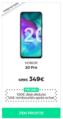 Honor 20 pro RED SOLDES